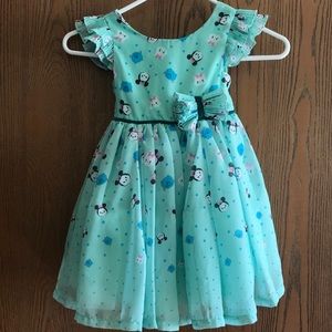 Disney Tsum Tsum Mint Green Dress